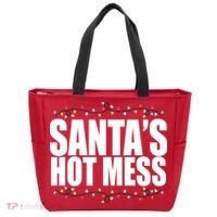 Santas Hot Mess Tote Bag thumb 0