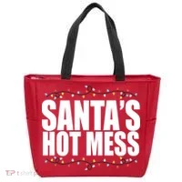 Santas Hot Mess Tote Bag thumb 0
