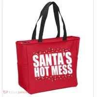 Santas Hot Mess Tote Bag thumb 2