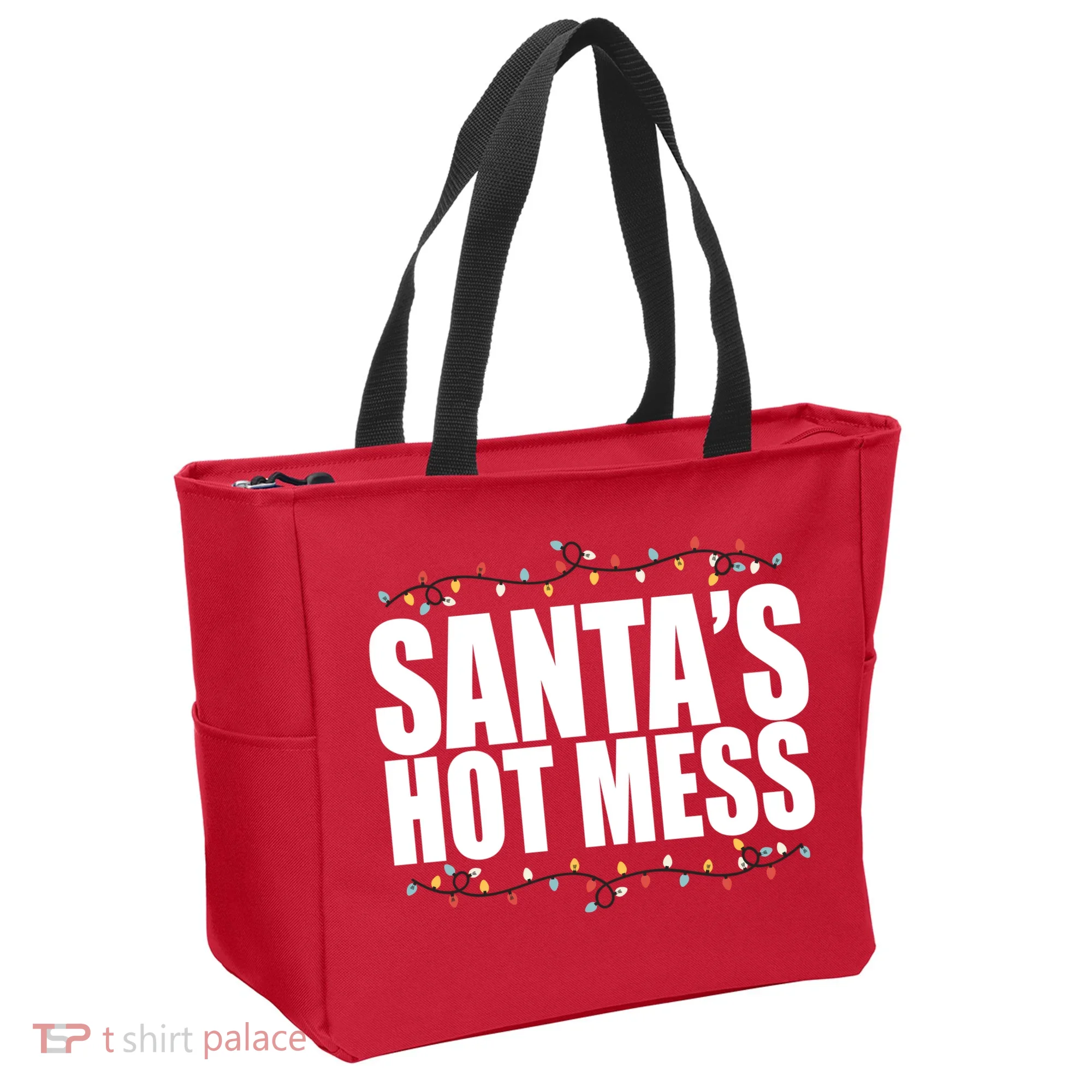 Santas Hot Mess Tote Bag