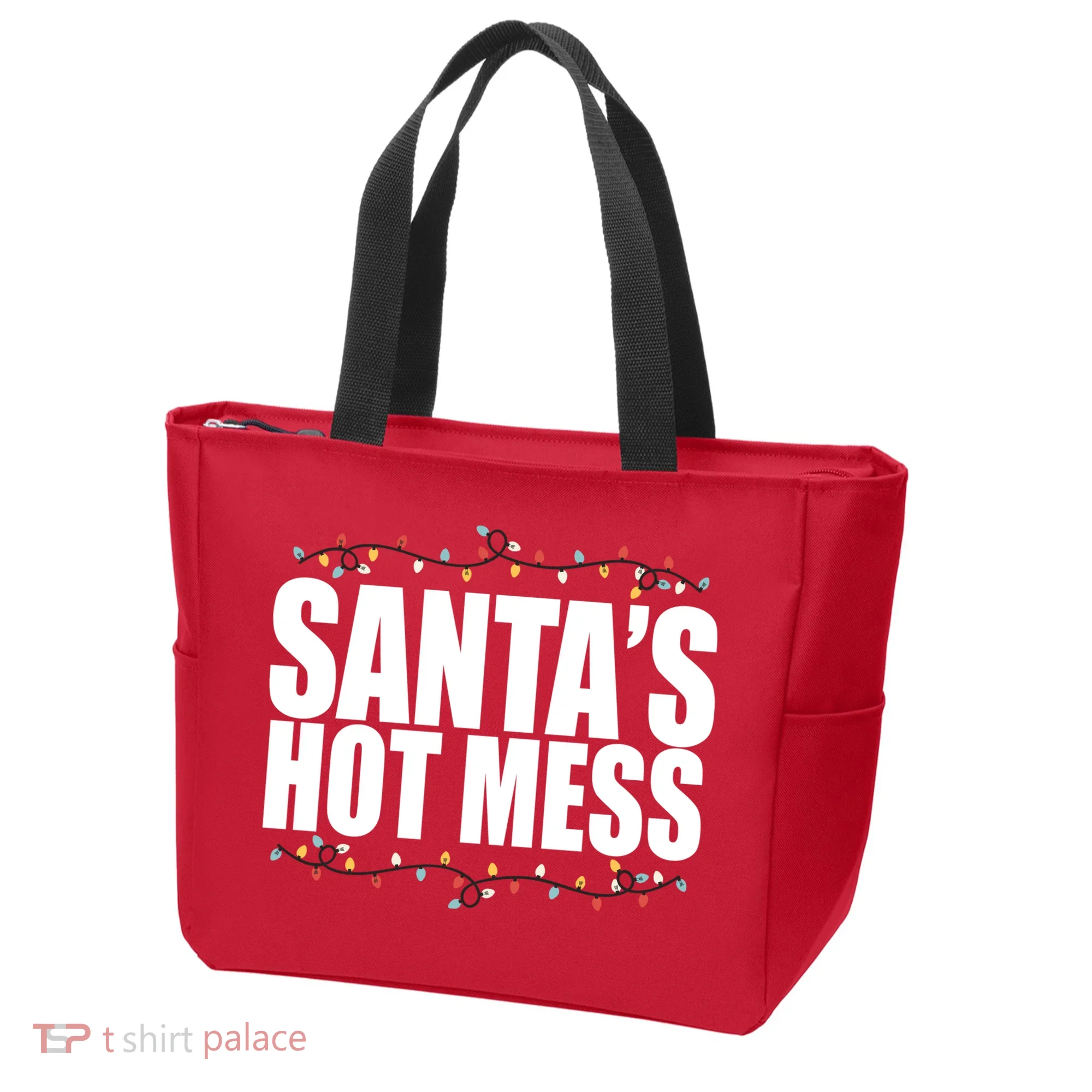 Santas Hot Mess Tote Bag