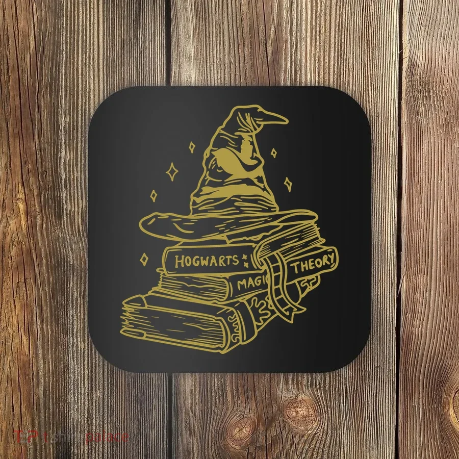 Sorting Hat Magic School Wizard School Coaster