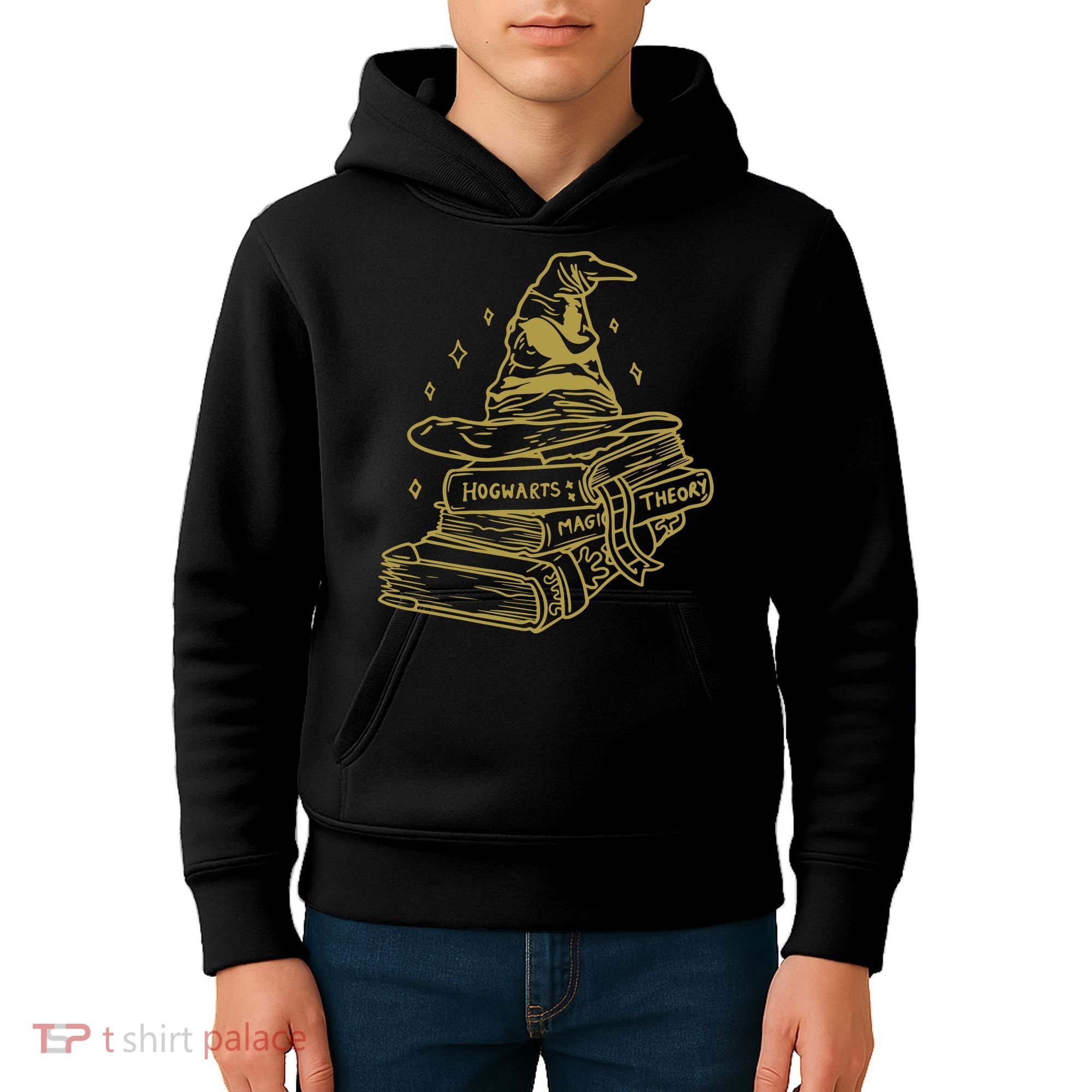 Sorting Hat Magic School Wizard School Kids Hoodie