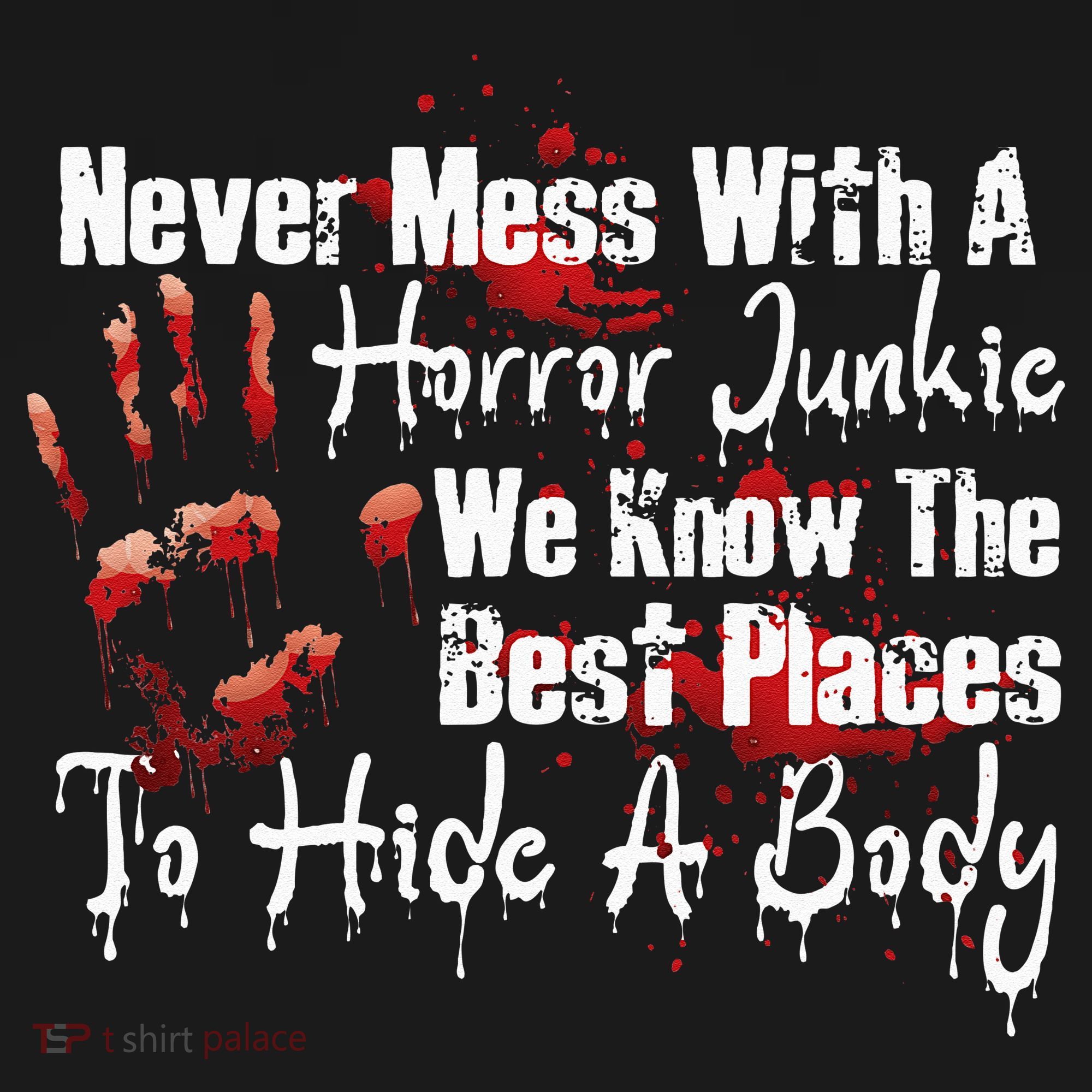 Scary Horror Movie Mess With A Horror Movie Junkie Women's Tank Top