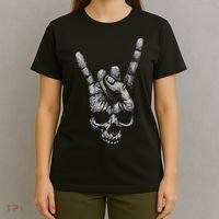 Skull Heavy Metal T-Shirt thumb 4
