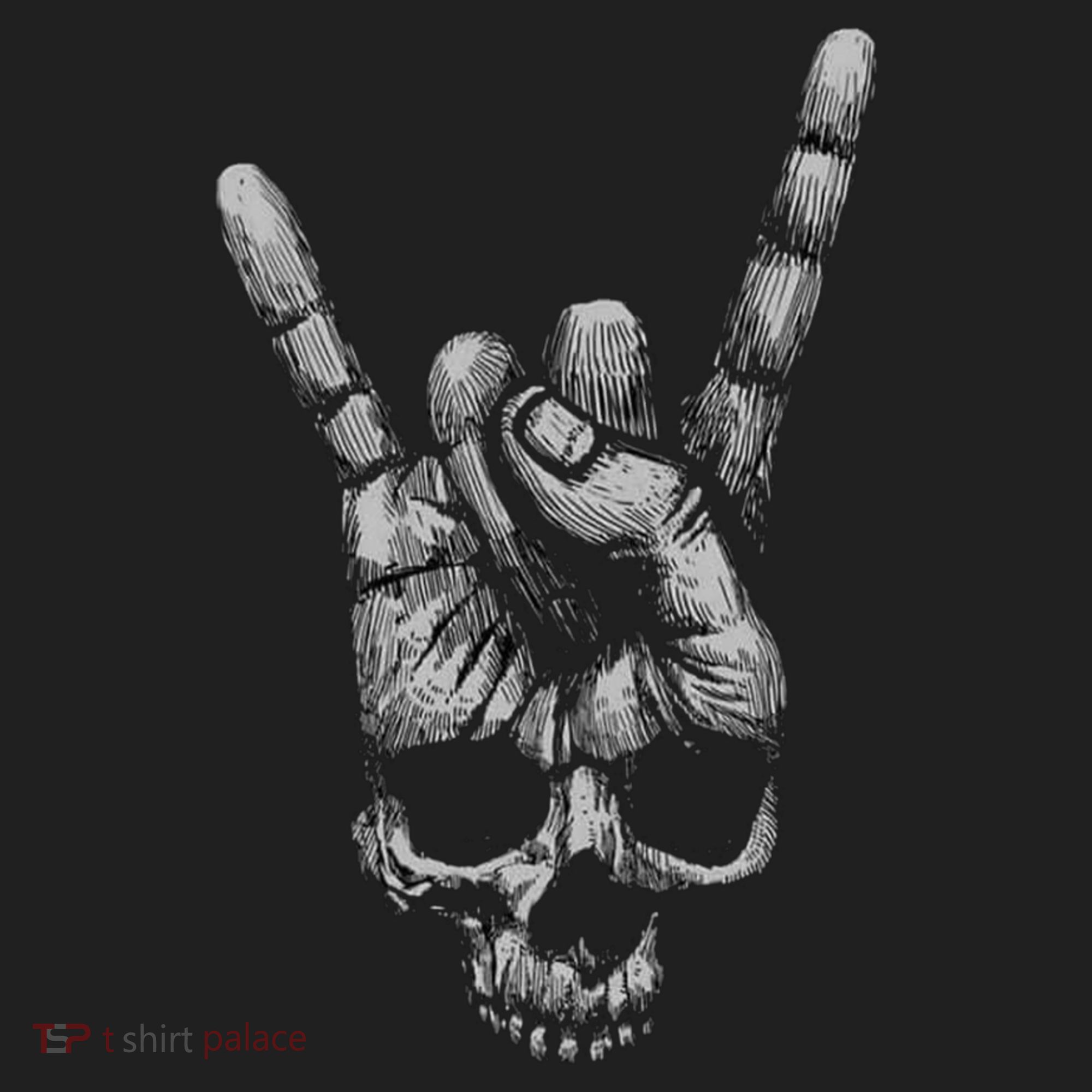 Skull Heavy Metal Beanie