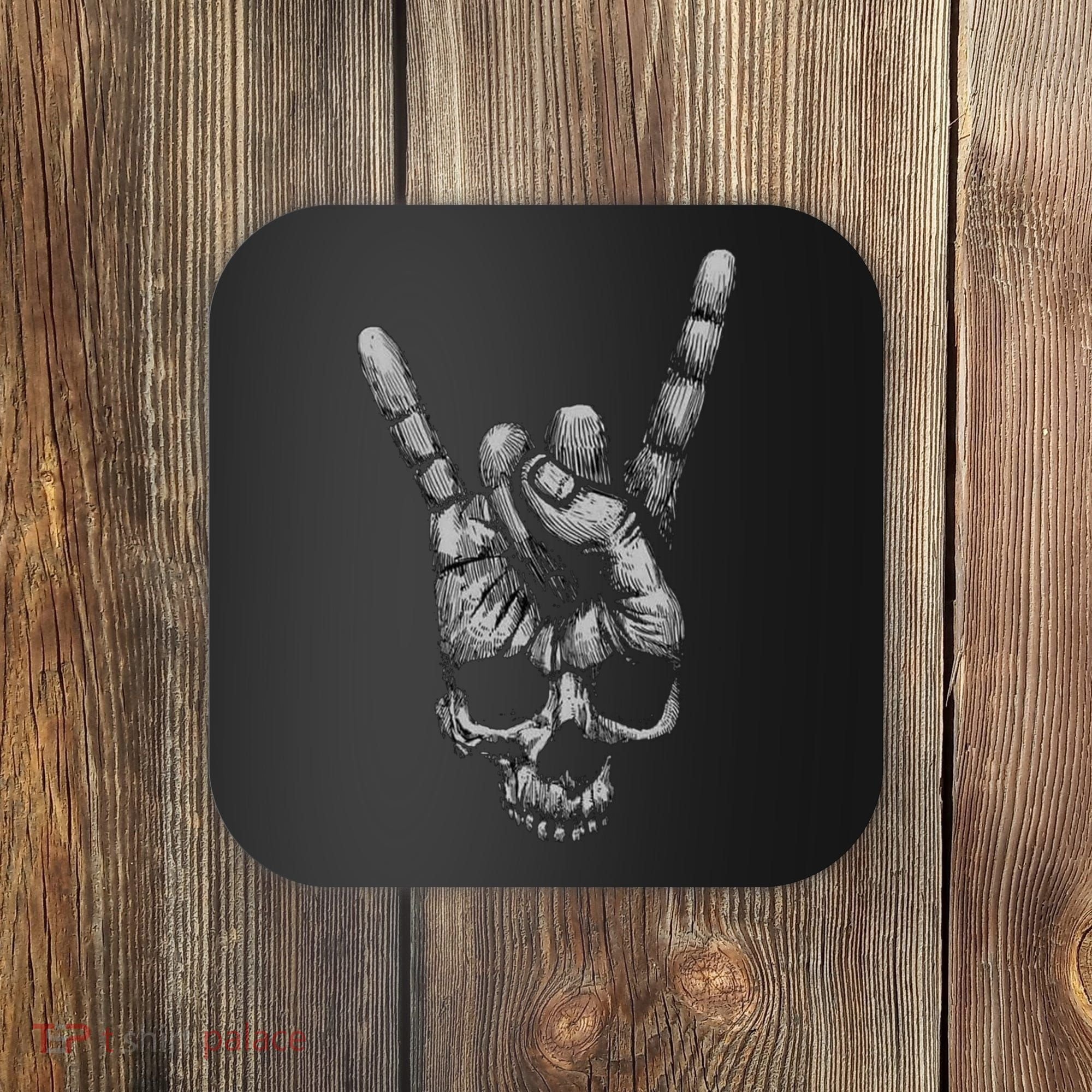 Skull Heavy Metal Coaster