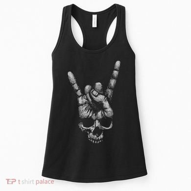 Skull Heavy Metal Women's Tank Top