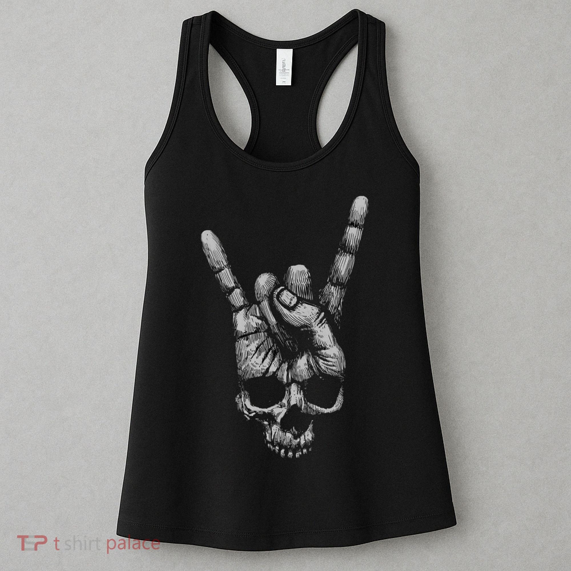 Skull Heavy Metal Women's Tank Top