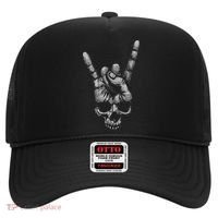 Skull Heavy Metal Hat thumb 0