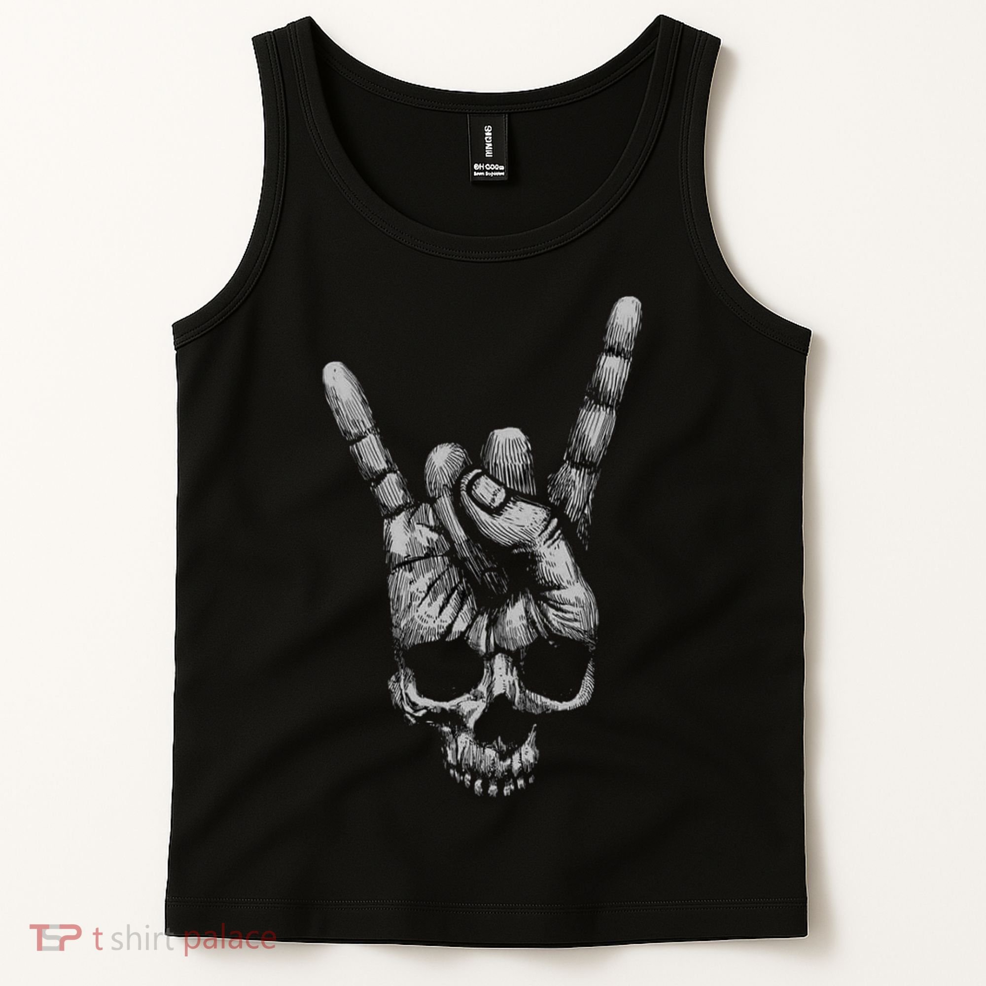 Skull Heavy Metal Tank Top