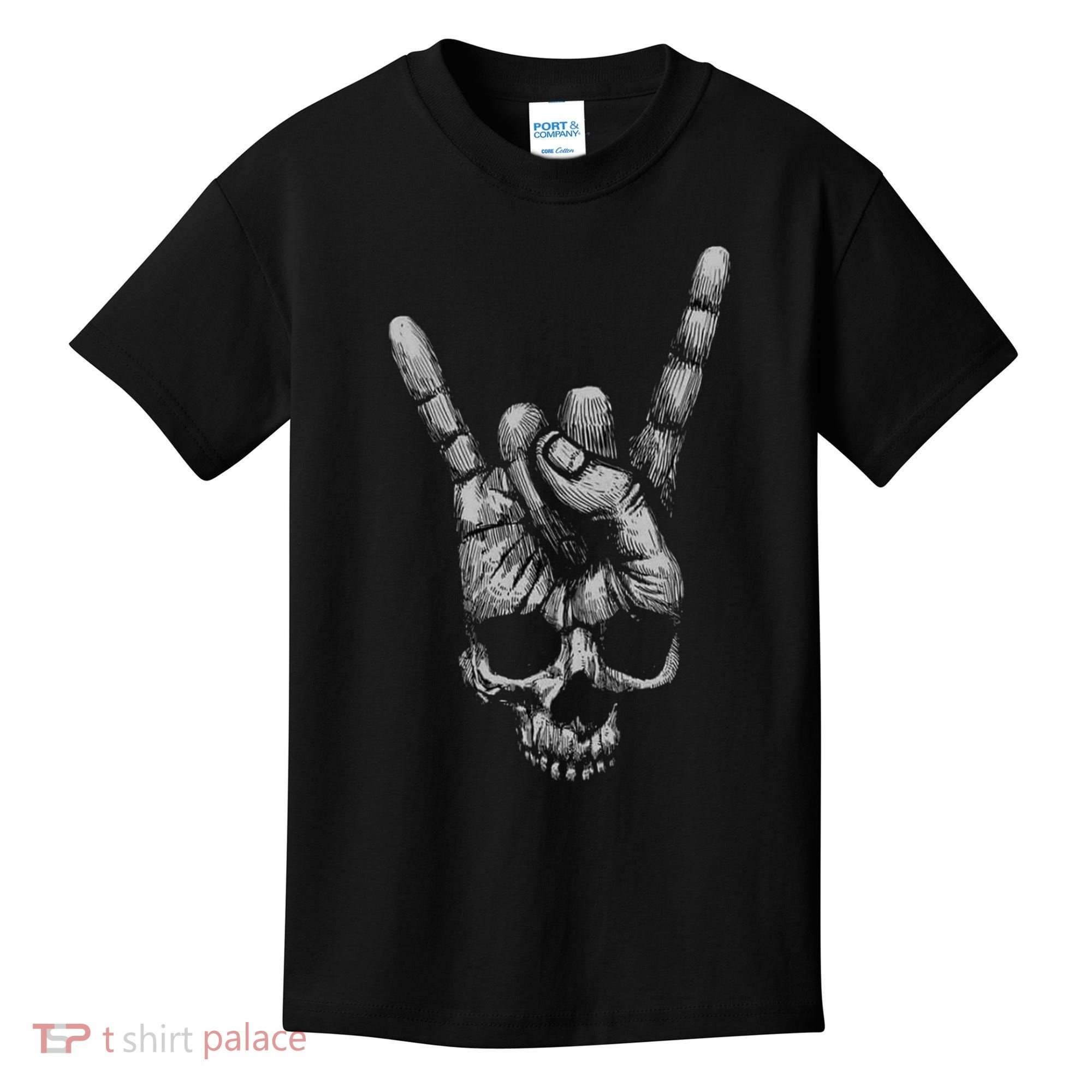 Skull Heavy Metal Kids T-Shirt
