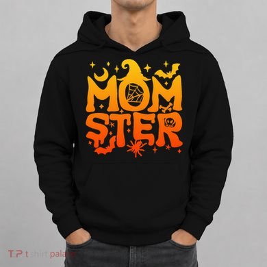 Spooky Halloween momster spooky monster mom family matching Hoodie