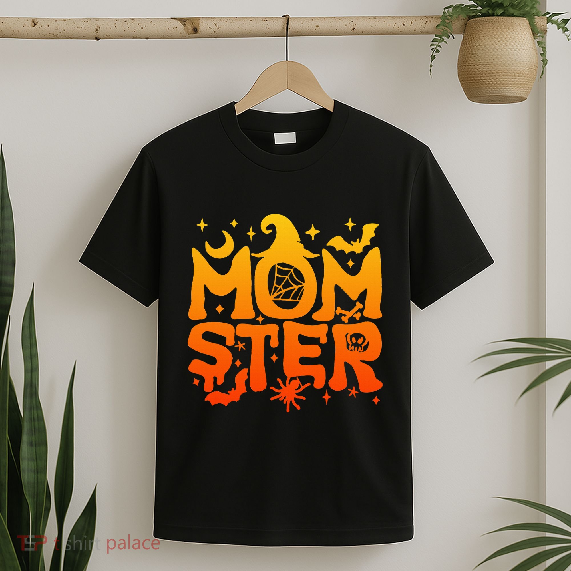 Spooky Halloween momster spooky monster mom family matching T-Shirt