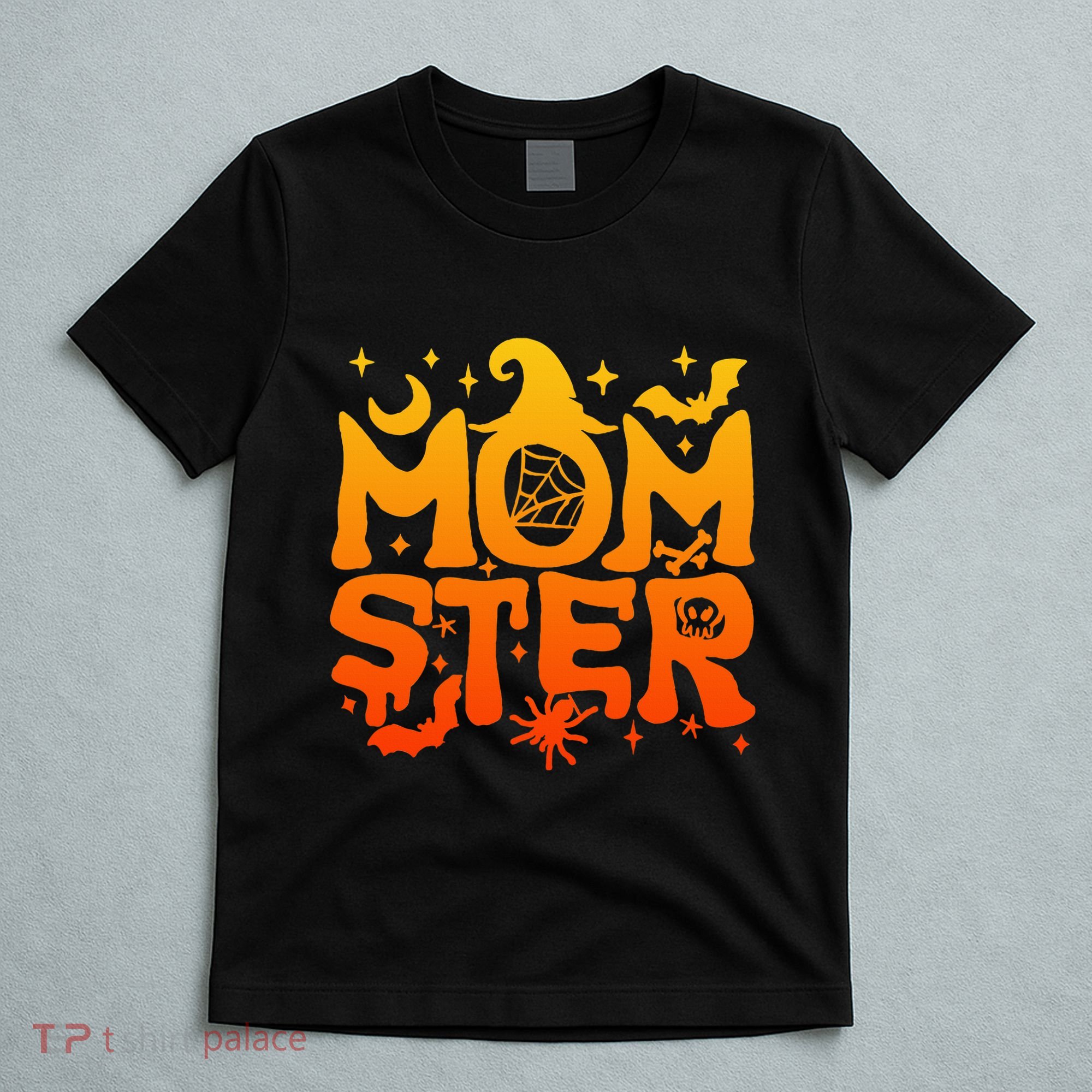 Spooky Halloween momster spooky monster mom family matching T-Shirt