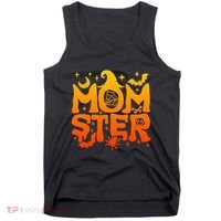 Spooky Halloween momster spooky monster mom family matching Tank Top thumb 0