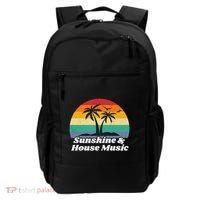 Sunshine & House Music For Raver Edm Backpack thumb 0