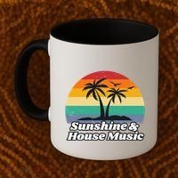 Sunshine & House Music For Raver Edm Coffee Mug thumb 2