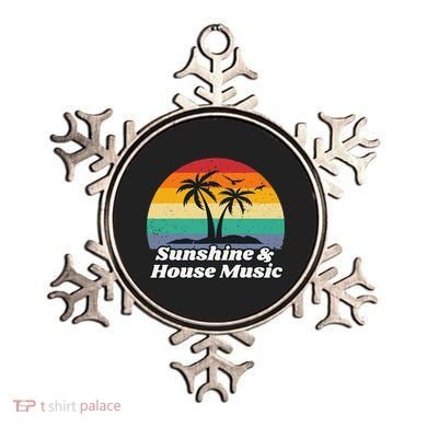 Sunshine & House Music For Raver Edm Ornament