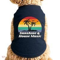 Sunshine & House Music For Raver Edm Doggie Tank thumb 0