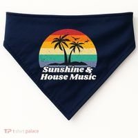 Sunshine & House Music For Raver Edm USA-Made Doggie Bandana thumb 0