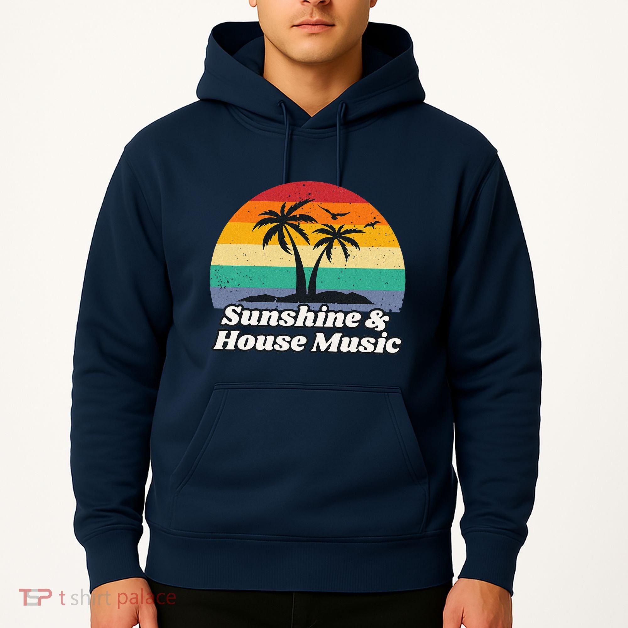 Sunshine & House Music For Raver Edm Hoodie