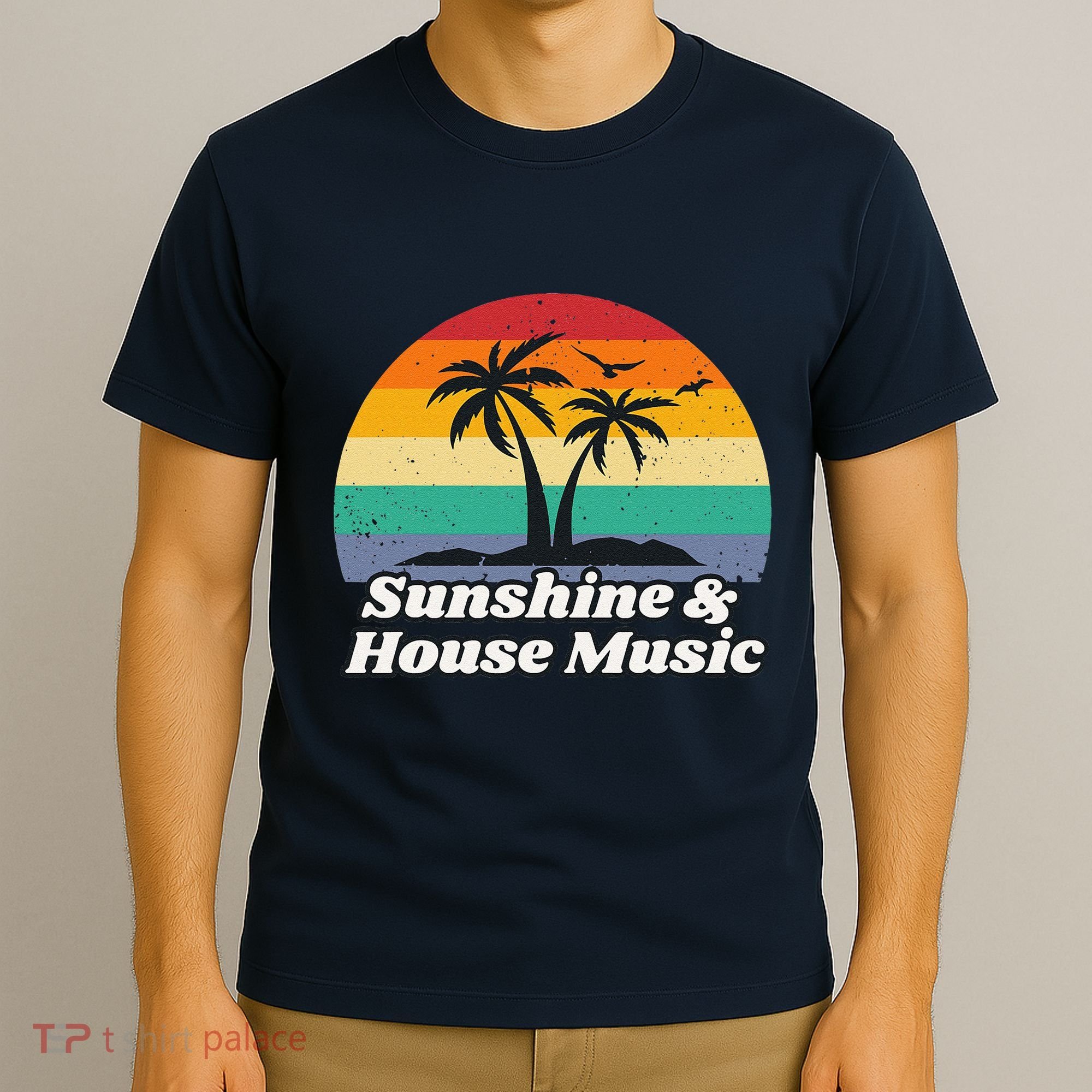Sunshine & House Music For Raver Edm T-Shirt