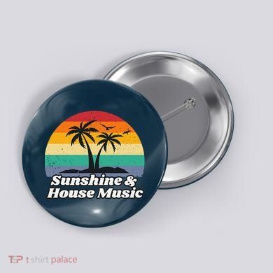Sunshine & House Music For Raver Edm Button