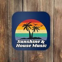 Sunshine & House Music For Raver Edm Coaster thumb 0