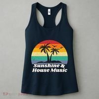 Sunshine & House Music For Raver Edm Women's Tank Top thumb 3