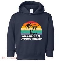 Sunshine & House Music For Raver Edm Toddler Hoodie thumb 0