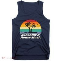 Sunshine & House Music For Raver Edm Tank Top thumb 0