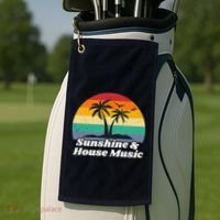 Sunshine & House Music For Raver Edm Golf Towel thumb 2