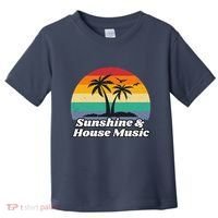 Sunshine & House Music For Raver Edm Toddler T-Shirt thumb 0