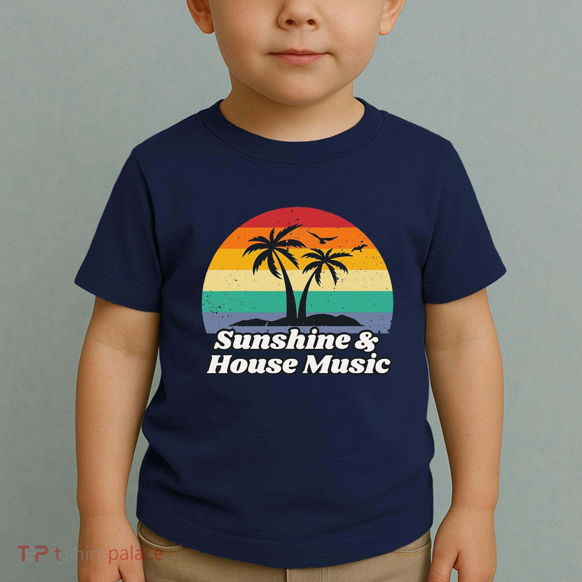 Sunshine & House Music For Raver Edm Toddler T-Shirt
