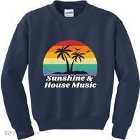 Sunshine & House Music For Raver Edm Kids Sweatshirt thumb 0