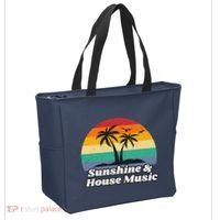Sunshine & House Music For Raver Edm Tote Bag thumb 2