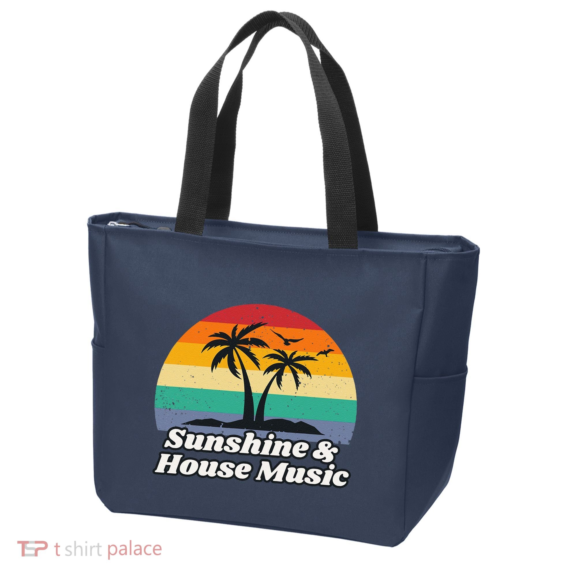 Sunshine & House Music For Raver Edm Tote Bag