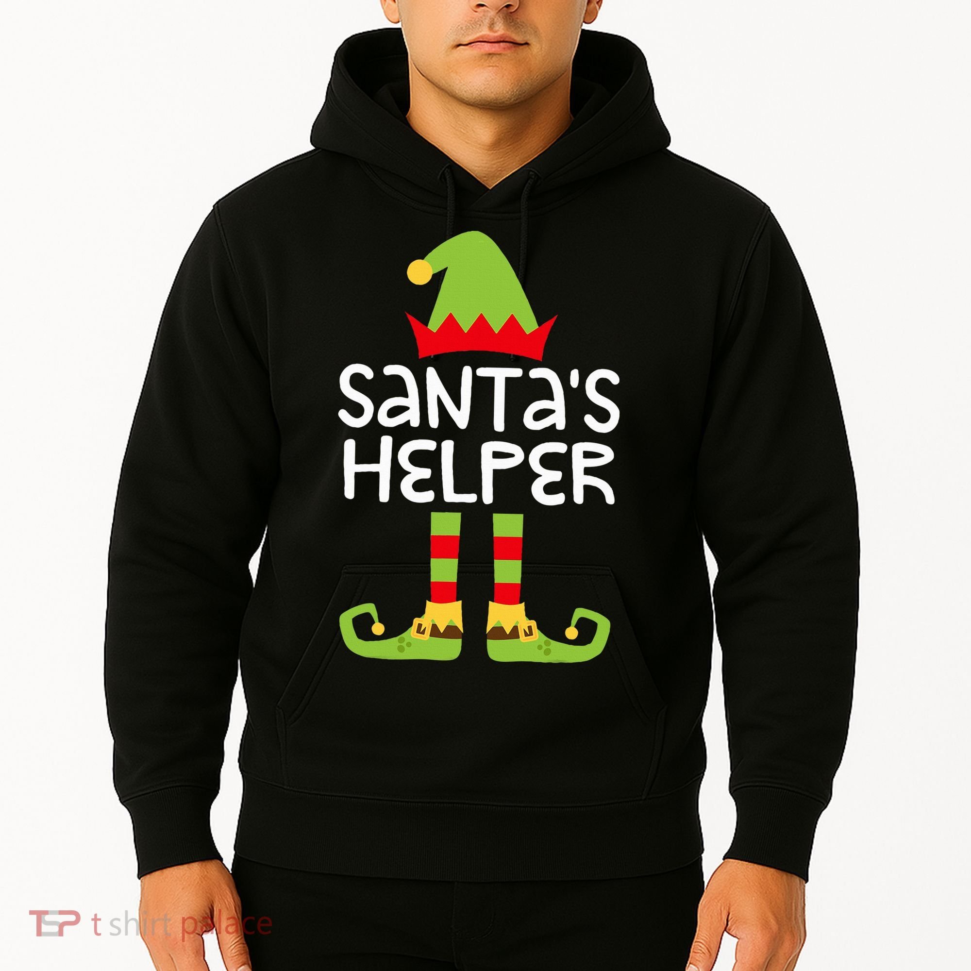 Santa's Helper  Matching Christmas Elves Hoodie