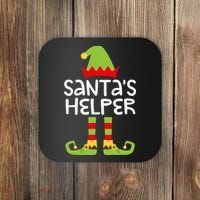 Santa's Helper  Matching Christmas Elves Coaster thumb 0