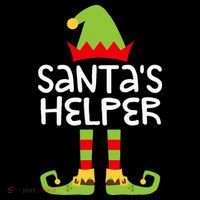 Santa's Helper  Matching Christmas Elves Women's Hoodie thumb 2