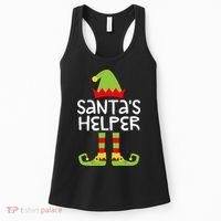 Santa's Helper  Matching Christmas Elves Women's Tank Top thumb 0