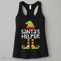 Santa's Helper  Matching Christmas Elves Women's Tank Top thumb 3
