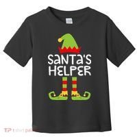 Santa's Helper  Matching Christmas Elves Toddler T-Shirt thumb 0