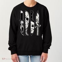 Scary Horror Movies Halloween Costume Gift Women's Sweatshirt thumb 0