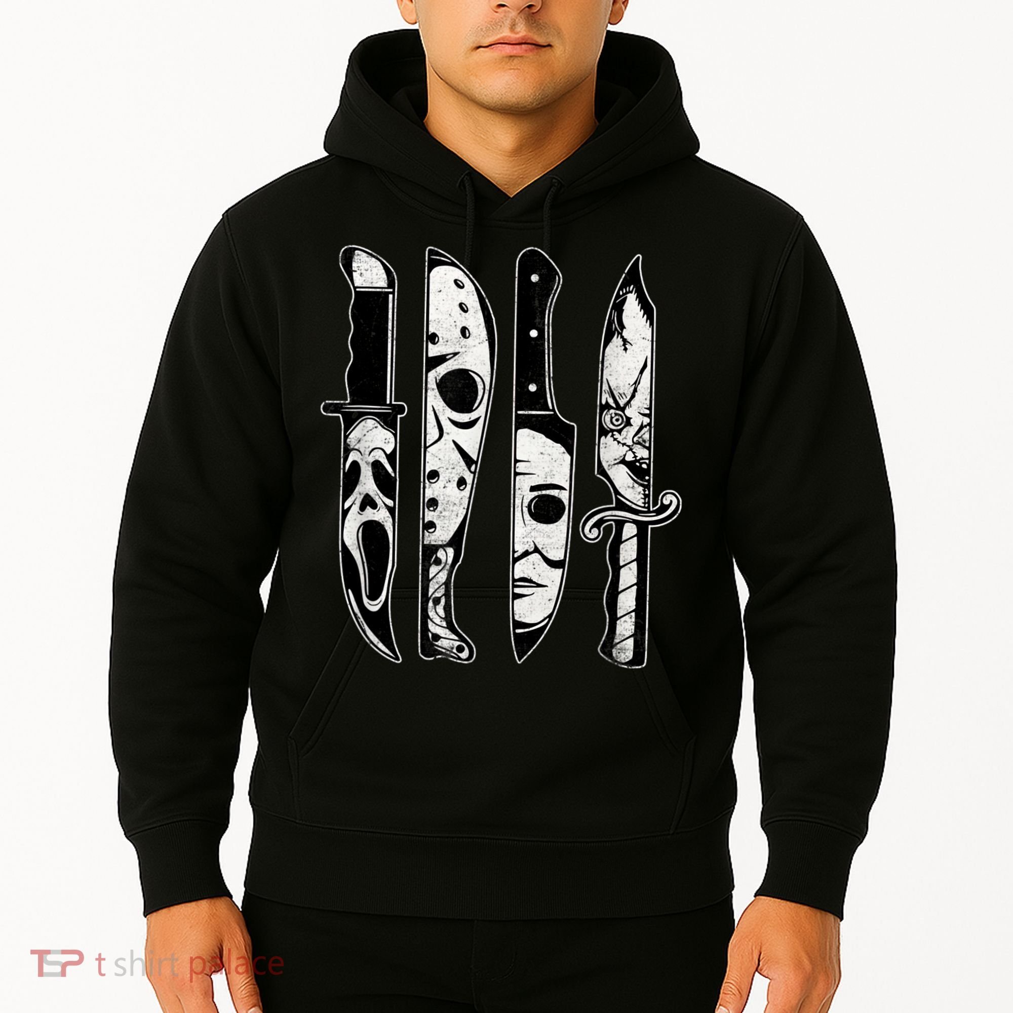 Scary Horror Movies Halloween Costume Gift Hoodie