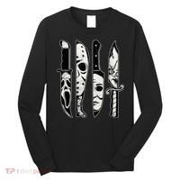 Scary Horror Movies Halloween Costume Gift Long Sleeve Shirt thumb 0