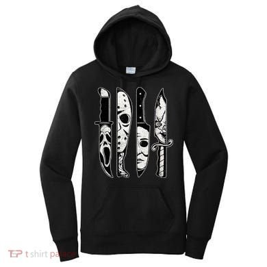 Scary Horror Movies Halloween Costume Gift Women's Hoodie