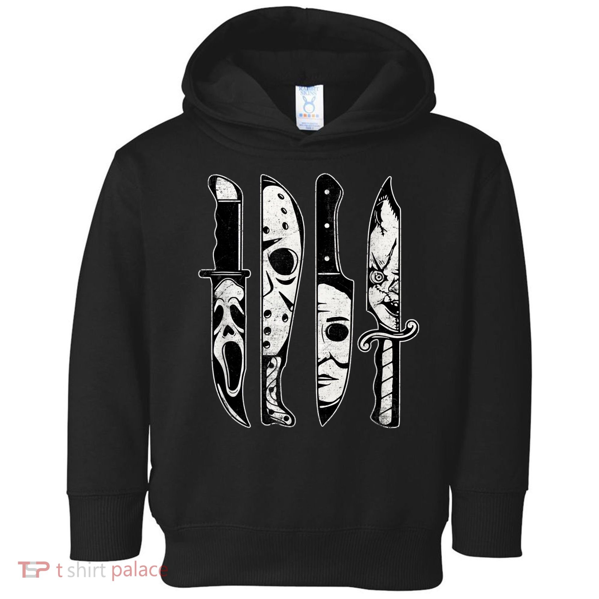 Scary Horror Movies Halloween Costume Gift Toddler Hoodie