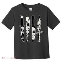 Scary Horror Movies Halloween Costume Gift Toddler T-Shirt thumb 0